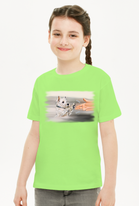 Dziecięca Koszulka Westie Bang Bang West Highland White Terrier