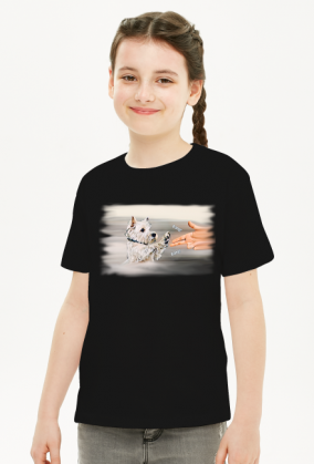 Dziecięca Koszulka Westie Bang Bang West Highland White Terrier