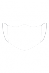 maseczka biała klasyczna