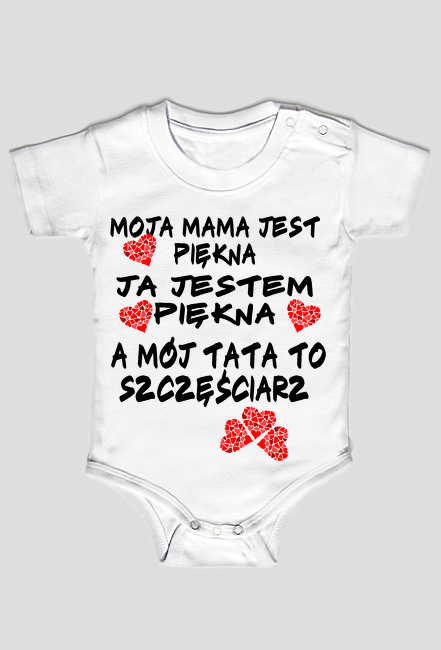 Śpioszki Body Moja mama jest piękna