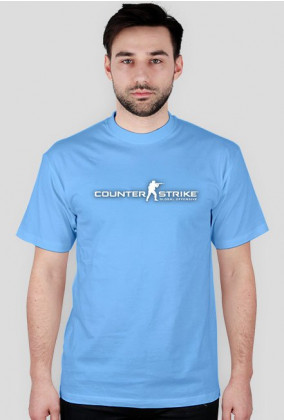 Koszulka z białym napisem "CounterStrike"