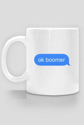 Kubek - "ok boomer"