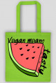 Torba Vegan means tasty