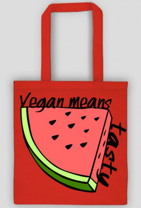 Torba Vegan means tasty
