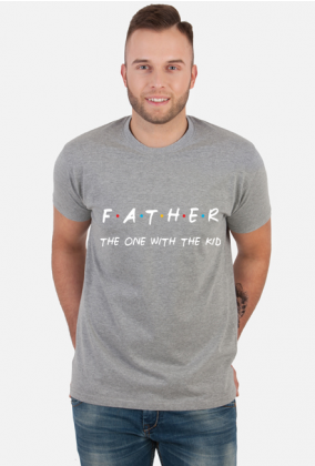 Father the one with the kid koszulka dla taty