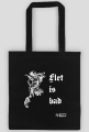 Flet is bad - torba czarna