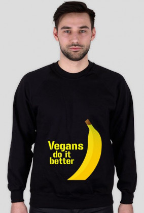 Bluza Vegans do it better