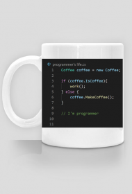 Kubek dla informatyka, programisty na prezent