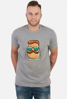 Koszulka Męska - PoTato (Prezent na Dzień Ojca)