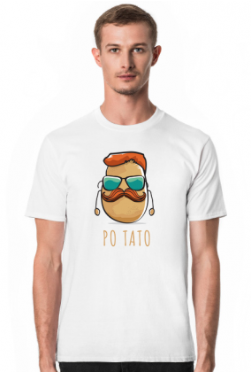 Koszulka Męska - PoTato (Prezent na Dzień Ojca)
