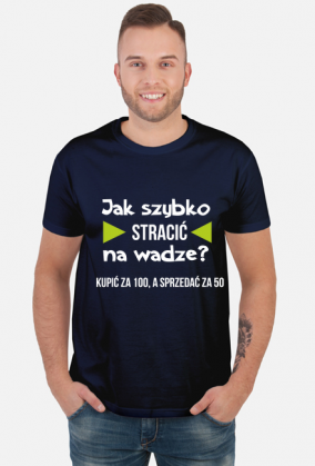 Koszulka męska, czarna - Jak szybko stracić na wadze?