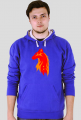 Bluza Męska 2 Kaptur - Lonley Wolf
