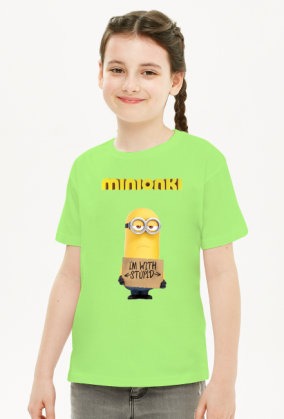 T-SHIRT DZIEWCZĘCY ''MINIONKI'' HIT! SUPER PREZENT!