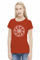 Koszulka słowiańska damska - kołowrót