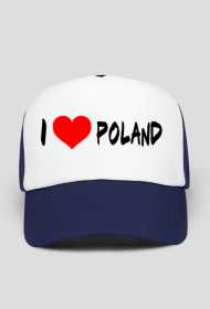 Czapka I ❤ POLAND