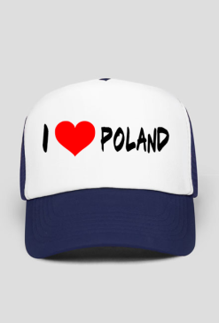 Czapka I ❤ POLAND