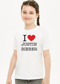 Justin Bieber t-shirt dziecięcy