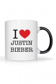 I love Justin Bieber kubek magiczny termoaktywny