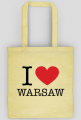 I love Warsaw Kocham Warszawę torba