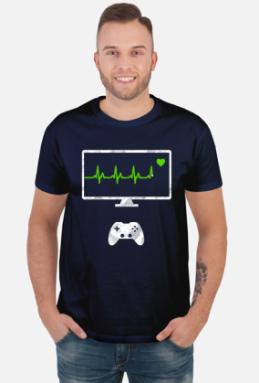 Gracz Gamepad Geek Gamer