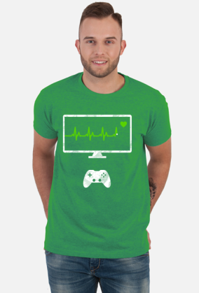 Gracz Gamepad Geek Gamer