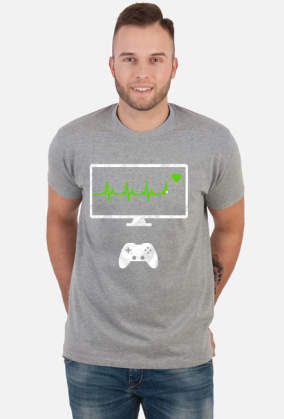 Gracz Gamepad Geek Gamer