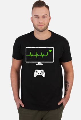 Gracz Gamepad Geek Gamer
