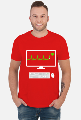 Gracz Komputerowy Geek Gamer
