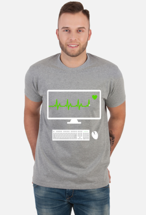 Gracz Komputerowy Geek Gamer