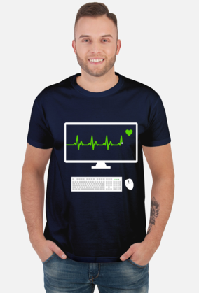 Gracz Komputerowy Geek Gamer