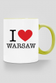 I love Warsaw Kocham Warszawę eco kubek