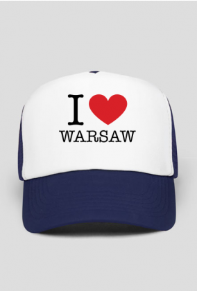 I love Warsaw Kocham Warszawę czapka z daszkiem