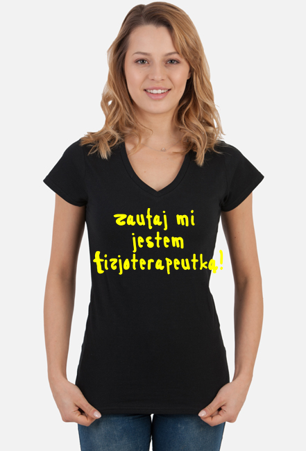 Zaufaj mi bluzka black/yellow