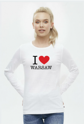 I love Warsaw Kocham Warszawę bluzka damska