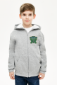 Bluza z kapturem chłopięca rozpinana Deco 5 plus