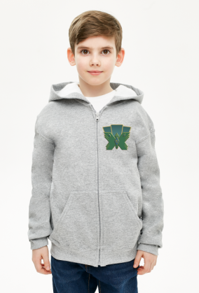 Bluza z kapturem chłopięca rozpinana Deco 5 plus