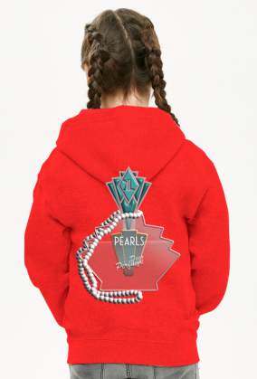 Bluza z kapturem dziewczęca Deco 6 plus