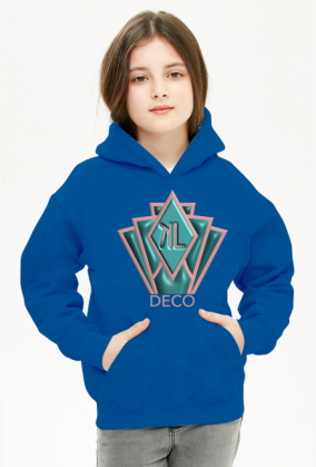 Bluza z kapturem dziewczęca Deco 6 plus