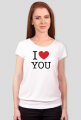 Kocham Cię I love You t-shirt