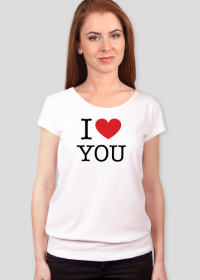 Kocham Cię I love You t-shirt