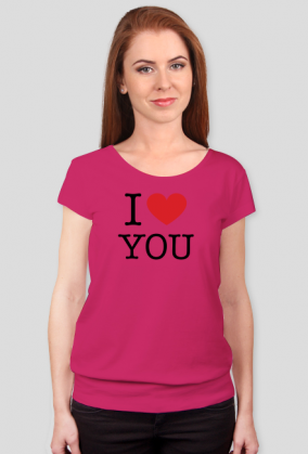 Kocham Cię I love You t-shirt