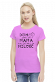 Koszulka damska - Dom jest tam gdzie Mama, bo tam gdzie Mama, jest miłość