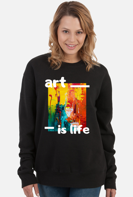 Art is Life buza damska