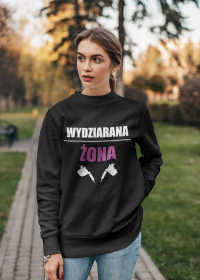 Bluza" Wydziarana Żona"