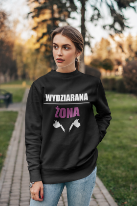 Bluza" Wydziarana Żona"