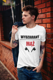 Koszulka" Wydziarany Mąż"