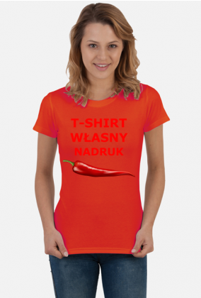 T-shirt własny nadruk