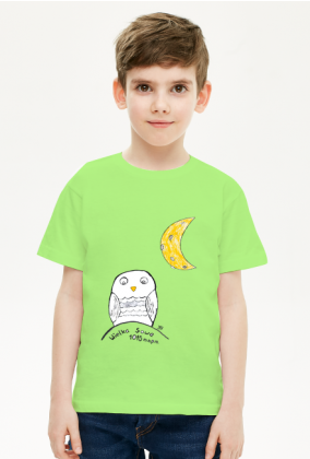 Wielka Sowa boy - t-shirt