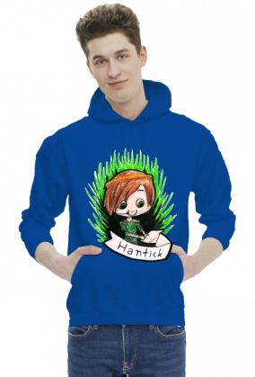 HantickArt bluza z kapturem męska
