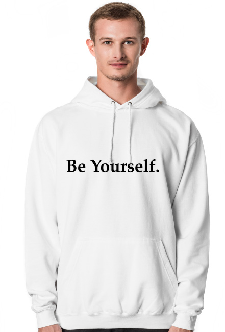Bluza Be Yourself. - Biała